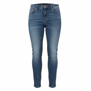GAP Women's Faded Blue Skinny Jeans Size 6 28R